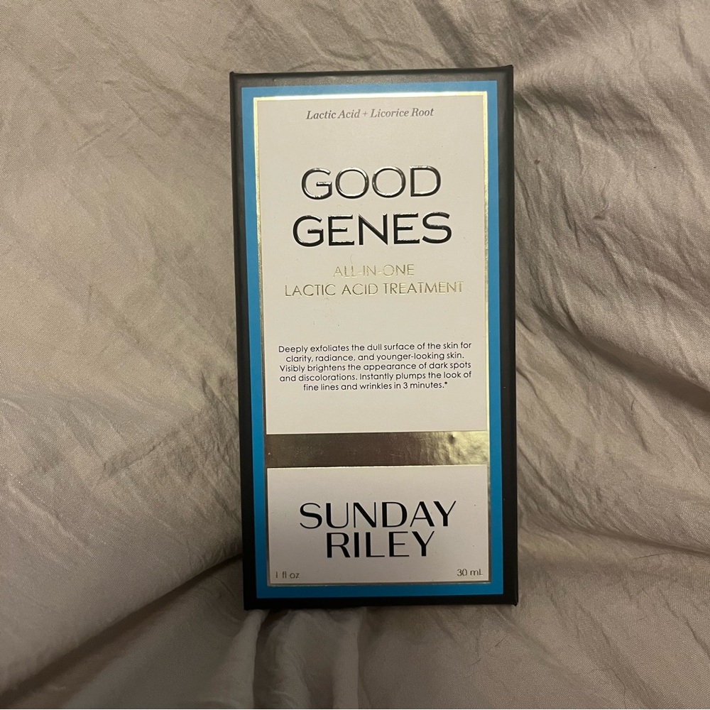 Lot of 2 Sunday Riley Good Genes New In Box 1 Fl Oz Lactic Acid Treatment - Picture 2 of 6